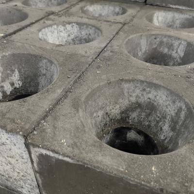 China Erosion Resistant Refractory Tundish Well Block For Continuous Casting Te koop