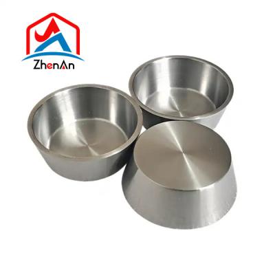 China Pure Material Tungsten Crucible Machining ISO for sale