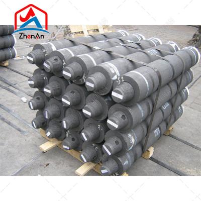 China Ultra High Power RP HP UHP Grade 150mm-750mm Graphite Electrode with Nipples for sale