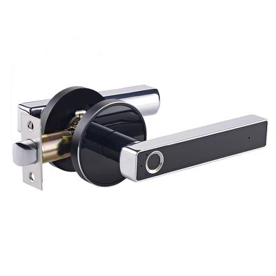 China Electronic Fingerprint Zinc Alloy Smart Lock Door Lock S1 Wooden Door With Tongue Security Single Home Digital Door Lock for sale