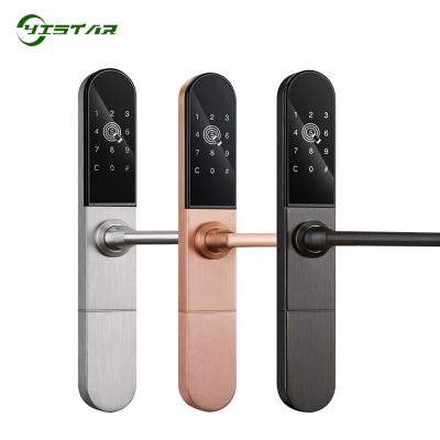 China Smart Card Door Lock Digital Aluminum Electronic Aluminum Door Lock For Hotel Apartments Sliding Door YS-C878 for sale