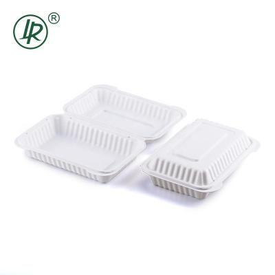 China High Quality Microwavable 38oz Togo Box Food Plastic Disposable Meal Boxes Clamshell Stackable Takeout Container for sale