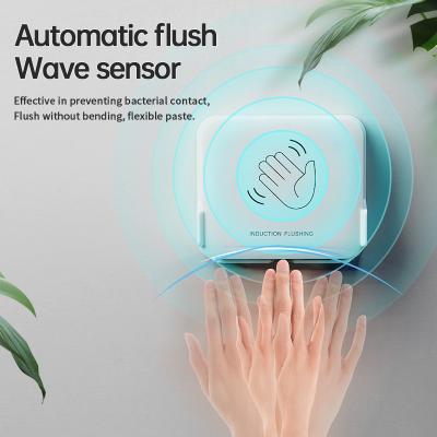 China Modern Device Induction Flush Valve Toilet Push Button Electric Flush Automatic Flush Valve for sale