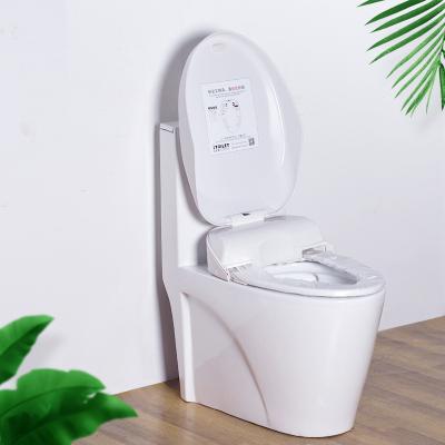 China Slow-end Toilet Seats Sanitary Plastic Sensor Intelligent Toilet Seat Cover To Solve Public Toilet Cleaning Problem Keep Hygiene Safe for sale