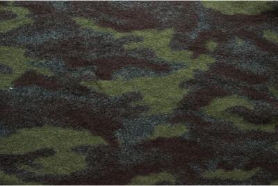 China Environment - Friendly Colorant Wool Jacquard Fabric Camouflage for sale