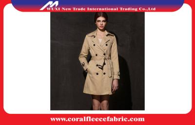 China Waterproof fashion Ladies Windbreaker Coats and Jackets Khaki or Black for sale