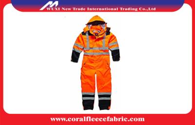 China Waterproof Flame Retardant Workwear Safety Coverall With Reflective Stripe EN471 for sale