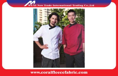 China Short Sleeve Fit Custom Chef Uniforms Restaurant Uniforms for Waiter or Waitress for sale