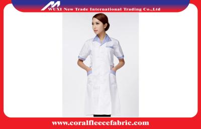 China White Custom Doctors Lab Coat Wholesale / Nurses Hospital Uniform for Women for sale