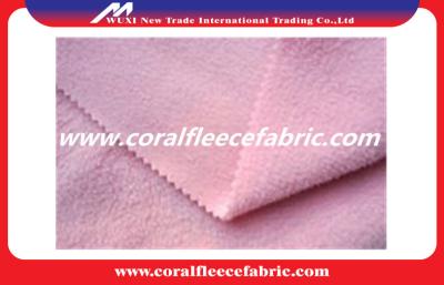 China Double Sides Anti-pilling Knit Micro Polar Fleece Fabric for Blankets Material for sale