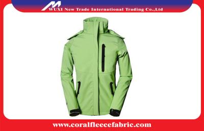 China Women Waterproof Outdoor Jackets / Breathable Fancy Camping Jackets with Hood for sale