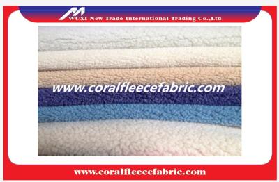 China Knitted Lambs Wool Fabric for Coat  and Shoes for sale