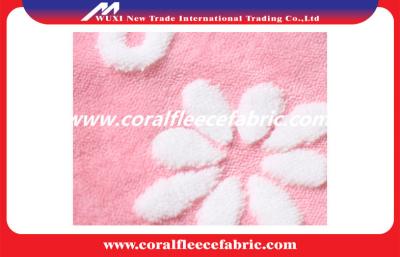 China Comfortable Warp Knitted Soft Shu Velveteen Material Bathrobe Polyester Fabrics for sale