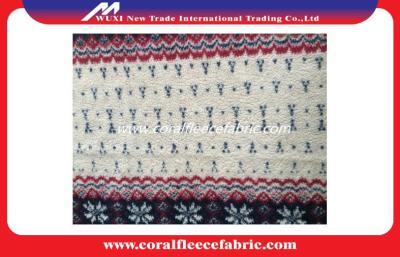 China Polyester Jacquard Lambs Wool Fabric By The Yard For Home Decor for sale