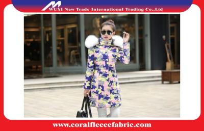 China Weatherproof Fabric Warmest Down Filled Jackets / Lightweight Down Coats For Women for sale