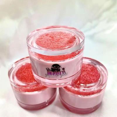 China Moisturize Hydrating Wholesale Hydrating Double Lip Rub Exfoliating Primer Lip Balm Skin Care Cosmetic for sale