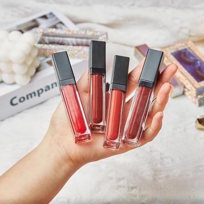 China Fashion shinny raincoats wholesale waterproof private label lip gloss for women for sale