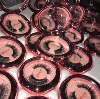 China Hot Selling Natural Feather Feather Band Lashes Full 25mm Mink Lashes Fluffy Sellers for sale