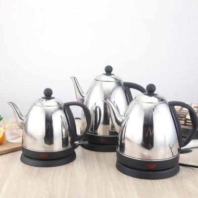 China Electric Kettle 304 Stainless Steel Gooseneck Electric Kettles Multiple Bottom 360 Degree Features Water Rotation for sale