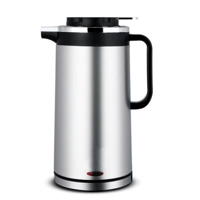 China 360 Degree Rotation Double Base Tap Stainless Steel Electric Tea 1.8 2 2.5 Liter Kettle With Automatic Cut Out for sale