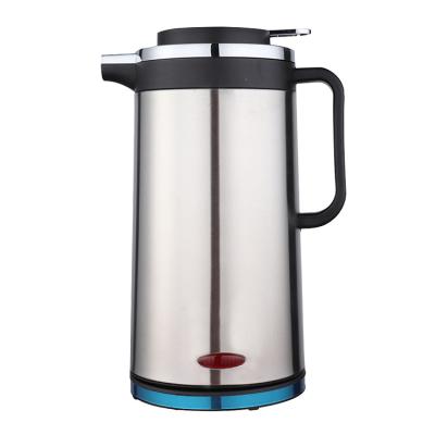 China 360 Degree Rotation Base 304 Stainless Water Broiler Double Camping Electric Kettle for sale