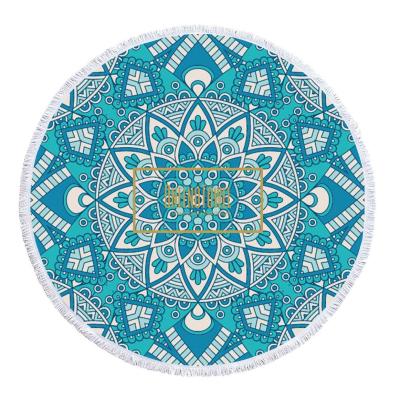 China ONEENOTowel China QUICK DRY stock custom woven design your own mandala beach towel for sale