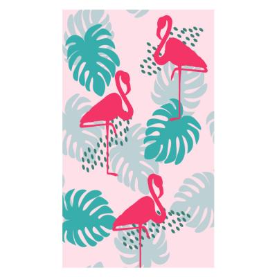 China Oneeno QUICK DRY sand flamingo beach towel plam yoga mat towel free dropship for sale