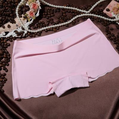 China Antibacterial Underwear Cotton Laser Cut Wholesale Women's Boxer Shorts Butt Lift Seamless Panties Ladies Boyshort Panties for sale