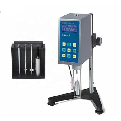 China CE ISO Electronic Viscosity Tester / Digital Display Rotational Viscometer 220V for sale