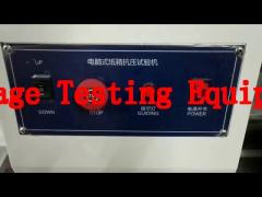 Computer Control Box Compression Tester for cartons pressure strength