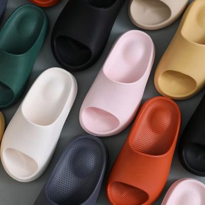 China Fashion Trend Original High Quality Brand Logo Women Men Slippers Shoes Ladies Casual Slides And Sandals for sale