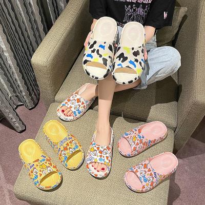 China Manufacturer Fashion Colorful Cute Foam Damping Slips Women Water Sandals Slippers Ladies Men Slips Shoes for sale