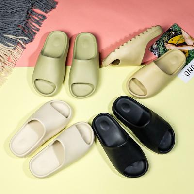 China Original summer women's men's fashion home slippers foam yezzy slides shoes ladies Eva kids slippers foam cushioning for sale