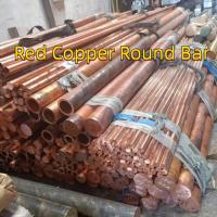 China Barras redondas de cobre rojo de alta pureza 99,9% Material/ ASTM C1100 en venta