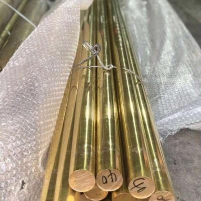 China H59 C26800 Welding Rod Yellow Copper Bar Hpb61-1 Hsi80-3 Cw614n H62 H59 Brass Cooper 50*1200MM for sale