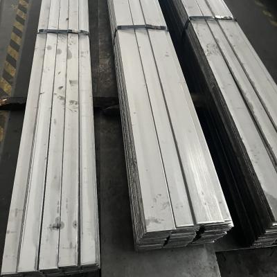 China Hot Rolled Hairline Finished Din 1.4404 S31603  Stainless Steel 316L Flat Bar 80*8*6000 for sale