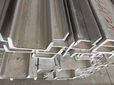 China Ss304 Stainless Steel U Channel Hot Rolled 6m Length for sale