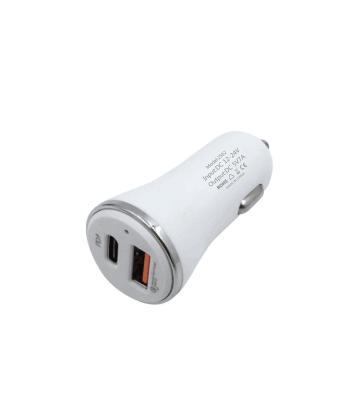 China Wholesale PD 36W QC3.0 Vehicle High Speed ​​Dual Port Phone Fast Charging Usb C Car Charger for sale