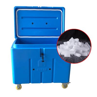 China Double waterproof thick cooler storage dry ice container will keep dry ice longer for sale