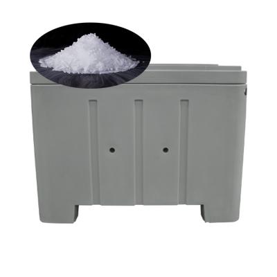 China Waterproof Reusable Optional Color 250L Ice Chest Dry Ice Storage Box for sale