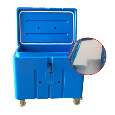 China Waterproof dry ice incubator for sale cold chain dry ice storage container / dry ice transport box for sale