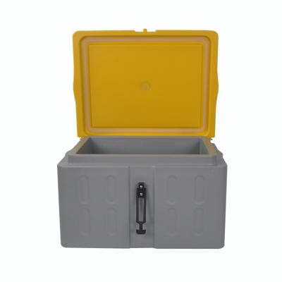 China 30L Dry Ice Insulated Transport Storage Box For Vaccine Delivery And Isolation for sale