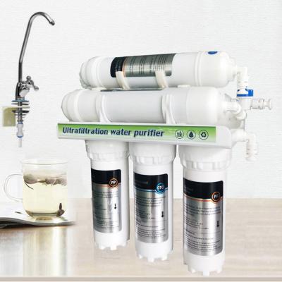 China RV LUJIE Household UF Activated Carbon Purifier 6stages Alkaline System 6 Stage Water Filter With Faucet for sale