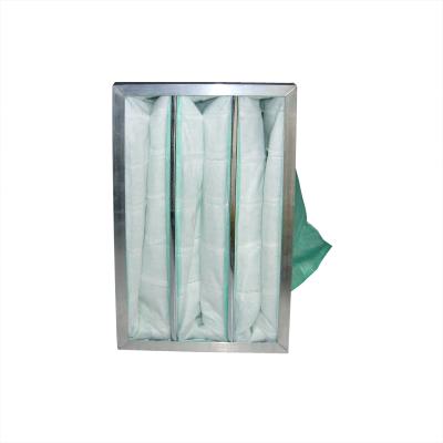 China Plastic Hotels HVAC Medium Effect F5 F7 F6 F8 F9 Efficiency 8 F7 Pocket Dust Air Filter Bag Bag Filters for sale