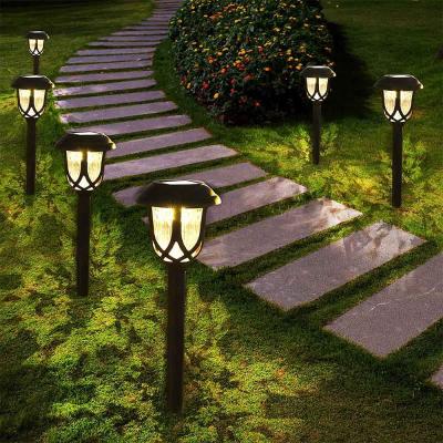 China Eco-friendly 10 Pack Solar Pathway Lights Outdoor Decorative For Walkway Sidewalk Driveway for sale