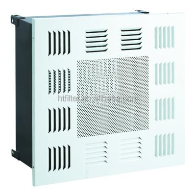 China Mini-pleat HEPA supply unit Customized efficiency air supply unit Stainless Steel And Steel Plate Steel Plate Spray Air Filter for sale