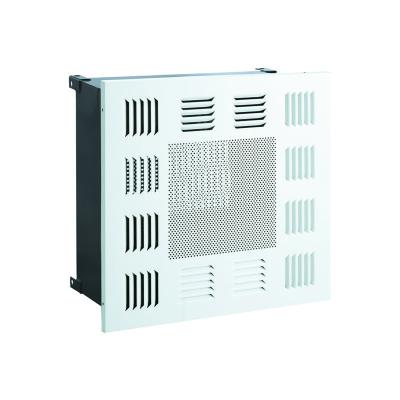 China High quality efficient gray plant mini-pleat HEPA air supply outlet for cleanroom for sale