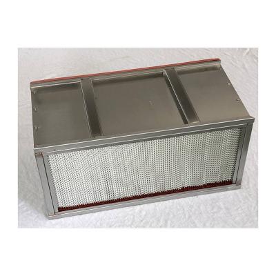 China High Temperature Resistant Filter Resistor H13 H14 Hepa Separator High Temperature Filter For Pharmacy And Lab for sale