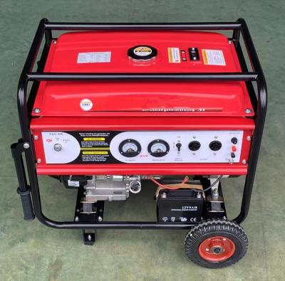 Κίνα Air cooled Gasoline Generator 5 Kva Single / Three Phase Electric Start προς πώληση