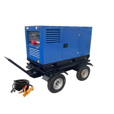 Chine Miller grand bleu 315A 400A 600A MMA bâton arc tig soudeuse à générateur diesel 20kva à vendre